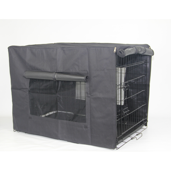 Yes4pets 42' Portable Foldable Dog Cat Rabbit Collapsible Crate Pet Cage With Cover Mat Small Animal Supplies