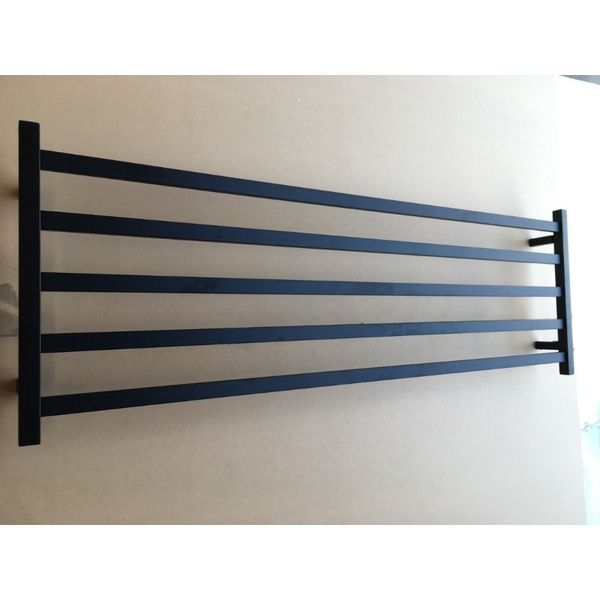 Blushtaps Premium Matte Black Towel Rack 4 Bars Square Design Au Bathroom Accessories Towel Racks