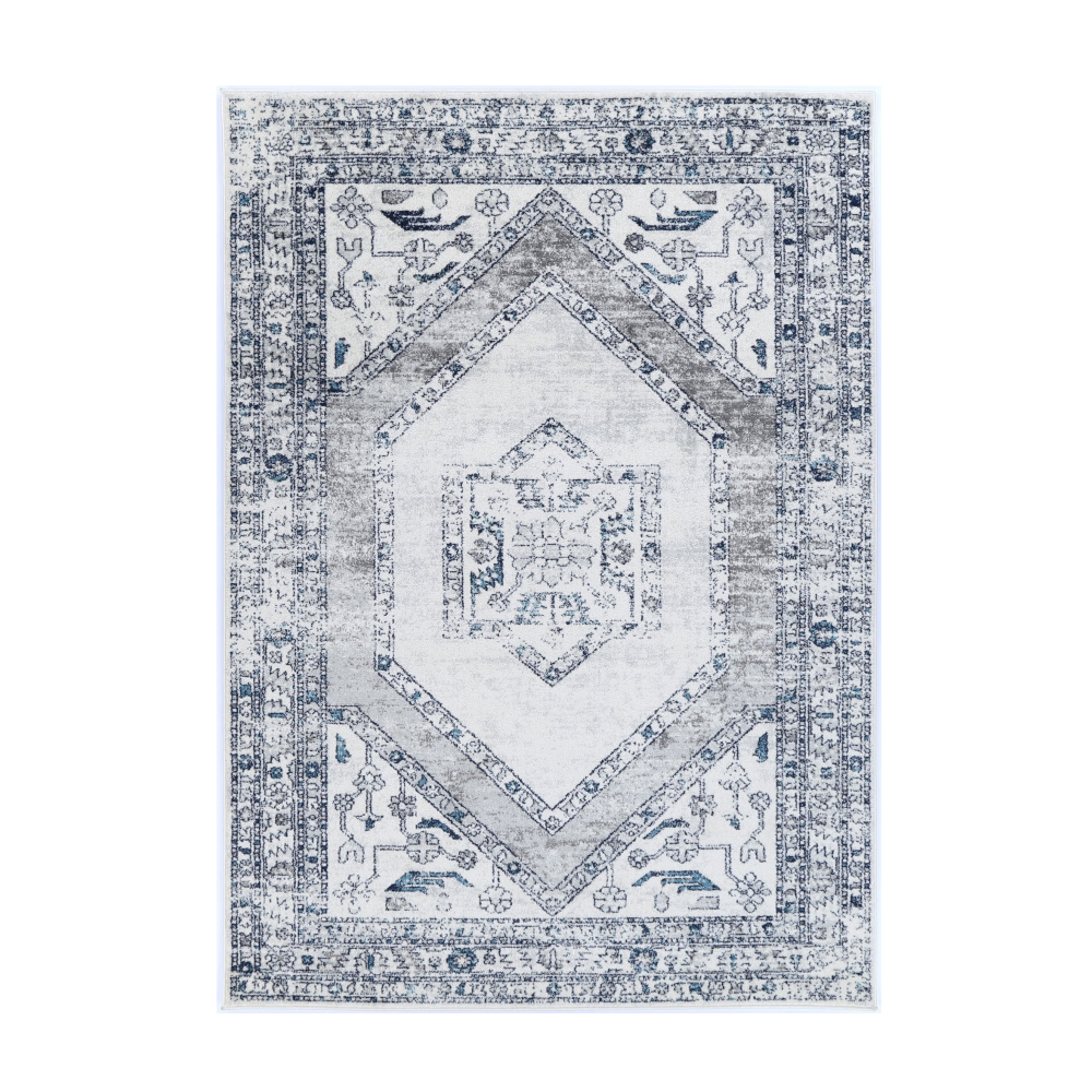 Provence Prov24 Cream/L.Grey Rugs