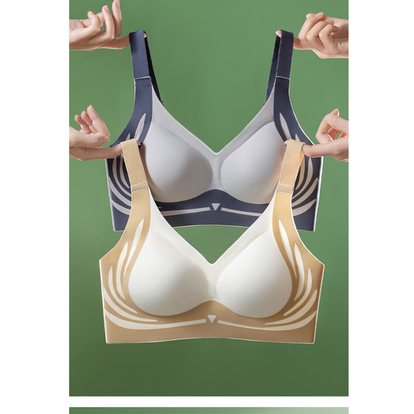 Pulling Underwear Small Chest Gathering Anti Sagging Beautiful Back No Trace Soft Support Literature Camisole Vest Bra Accessories