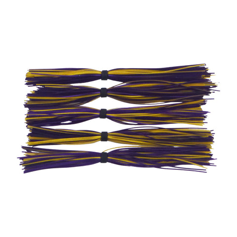 Dekoi Lure Skirts Purple Gold 5 Pack Baits & Lures