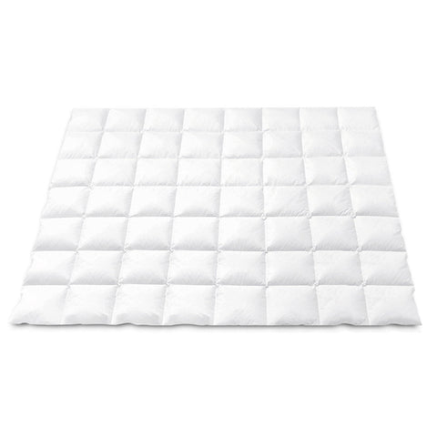 Giselle Bedding 700Gsm Duck Down Feather Quilt Duvet Doona Winter Blanket Double Double Bed Quilts