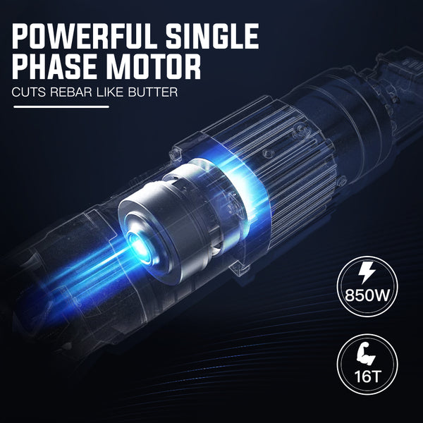 Baumr Ag Baumr Ag 16Mm Rebar Cutter Hydraulic Electric Reo Bar Portable Machine 850W Bolt Cutters