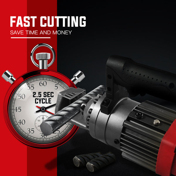 Baumr Ag Baumr Ag 16Mm Rebar Cutter Hydraulic Electric Reo Bar Portable Machine 850W Bolt Cutters