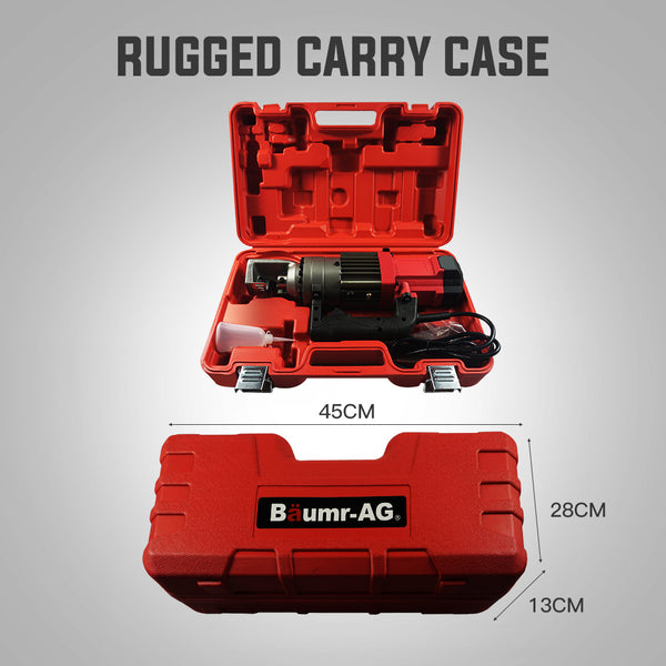 Baumr Ag Baumr Ag 16Mm Rebar Cutter Hydraulic Electric Reo Bar Portable Machine 850W Bolt Cutters