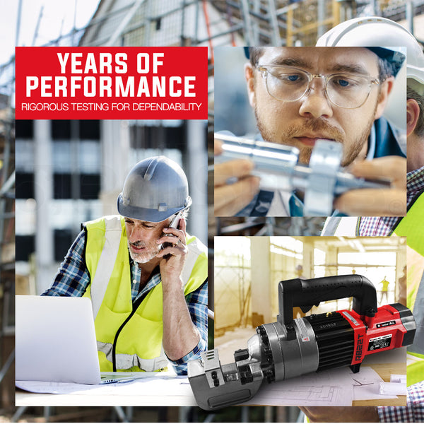 Baumr Ag Baumr Ag 950W 22Mm Rebar Cutter Electric Hydraulic Reo Bar Portable Machine Bolt Cutters