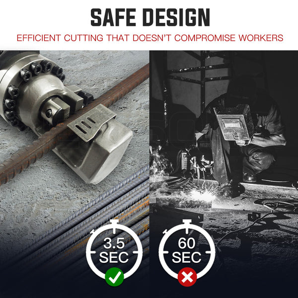 Baumr Ag Baumr Ag 950W 22Mm Rebar Cutter Electric Hydraulic Reo Bar Portable Machine Bolt Cutters