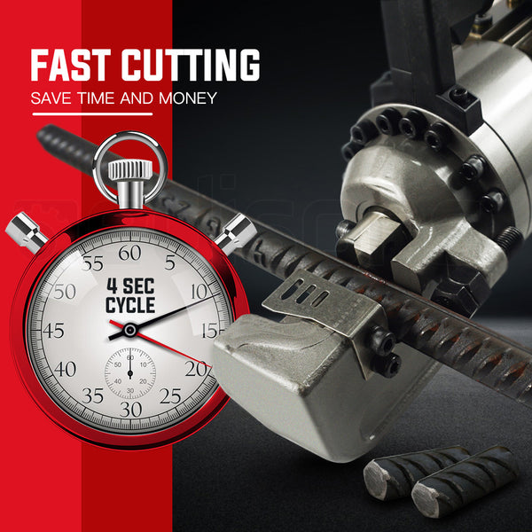 Baumr Ag Baumr Ag 1600W 25Mm Rebar Cutter Electric Hydraulic Reo Bar Portable Machine Bolt Cutters