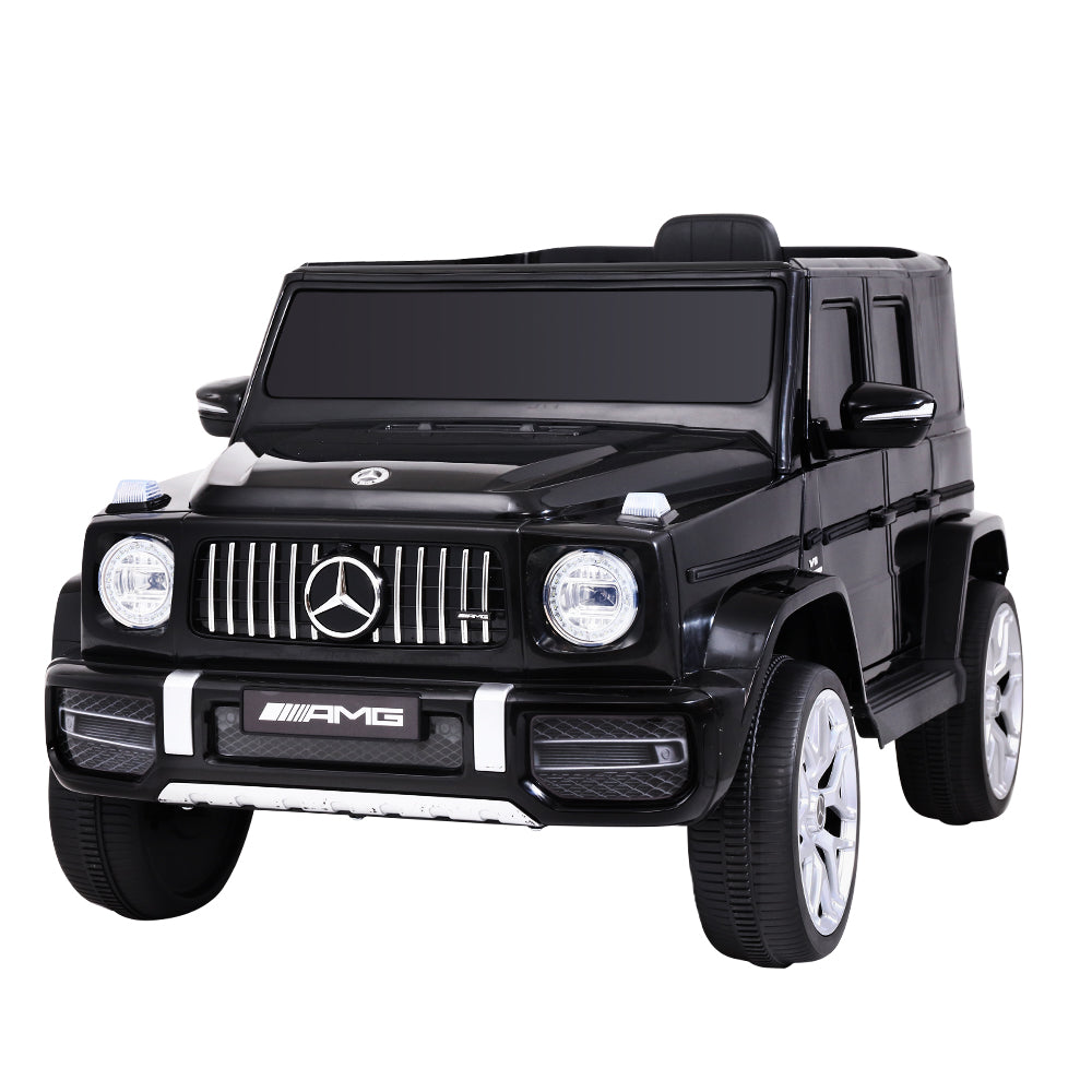 Kids Electric Ride On Car Mercedes Benz Licensed Amg G63 Toy Cars 12V Black Kids Ride On Toys