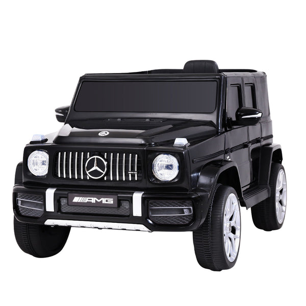 Kids Electric Ride On Car Mercedes Benz Licensed Amg G63 Toy Cars 12V Black Kids Ride On Toys