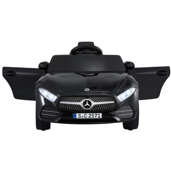 Kids Electric Ride On Car Licensed Outdoor Toys Cars Music Remote Black Kids Ride On Toys