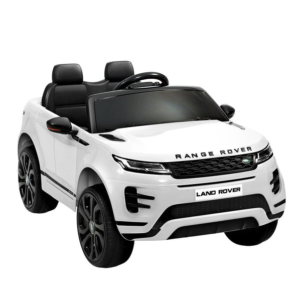 Kids Electric Ride On Car Land Rover Licensed Toy Cars Remote 12V Battery Black Kids Ride On Toys