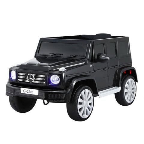 Kids Ride On Car Licensed Mercedes Benz G500 Electric Toys Horn Remote 12V Black Kids Ride On Toys