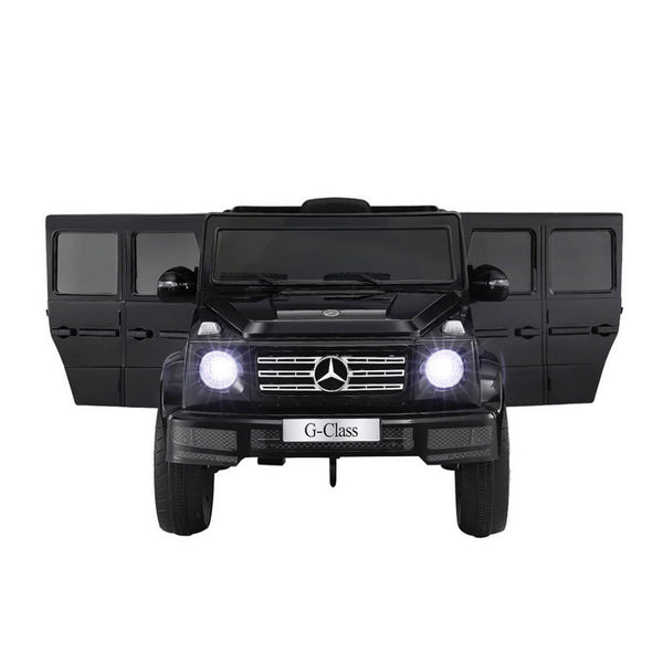 Kids Ride On Car Licensed Mercedes Benz G500 Electric Toys Horn Remote 12V Black Kids Ride On Toys