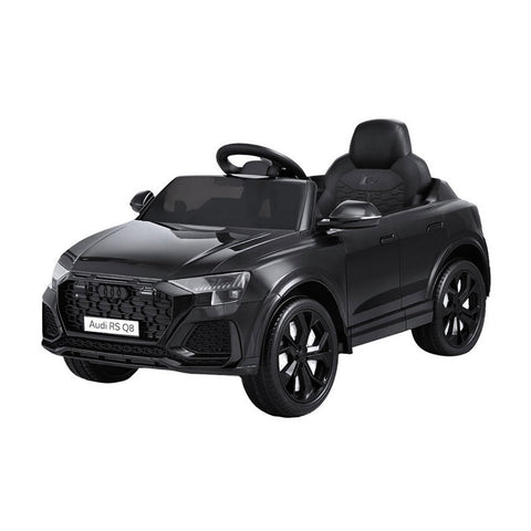 Kids Ride On Car Licensed Rsq8 Electric Toy Black Remote 12V Cars Black Kids Ride On Toys