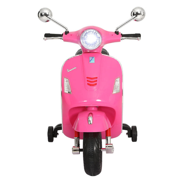 Kids Electric Ride On Car Motorcycle Motorbike Vespa Licensed Gts Pink Kids Ride On Toys