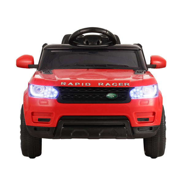 Rigo Kids Electric Ride On Car Suv Range Rover Inspired Cars Remote 12V Red Kids Ride On Toys