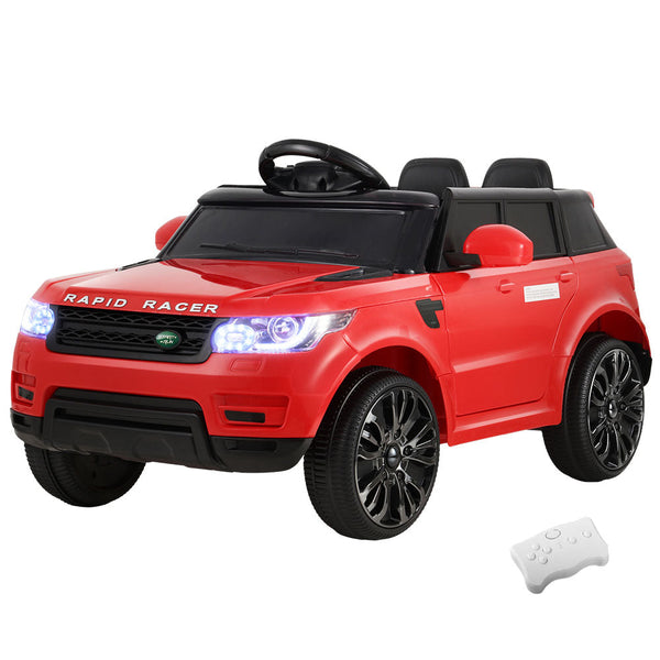 Rigo Kids Electric Ride On Car Suv Range Rover Inspired Cars Remote 12V Red Kids Ride On Toys