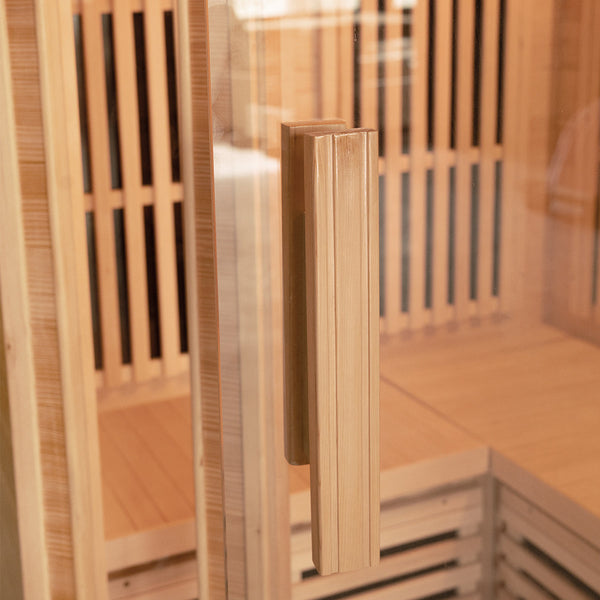 Regen8 Duo Corner 2 Person 2200W Infrared Sauna Saunas