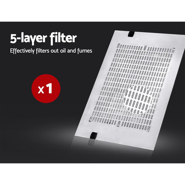 Devanti 600Mm Range Hood 60Cm Rangehood Stainless Steel Rangehoods