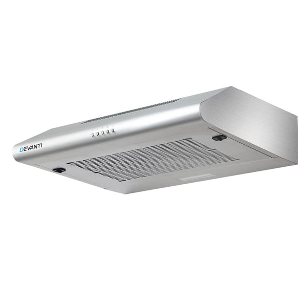 Devanti 600Mm Range Hood 60Cm Rangehood Stainless Steel Rangehoods
