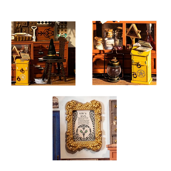 Diy Miniature Dollhouse Mystic Archives Series Diorama Craft Kit Dg155 157 Puzzles