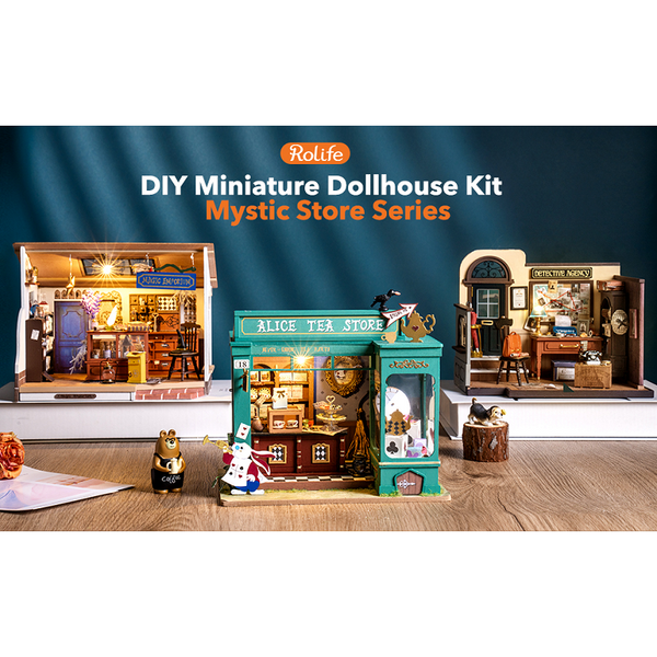 Diy Miniature Dollhouse Mystic Archives Series Diorama Craft Kit Dg155 157 Puzzles