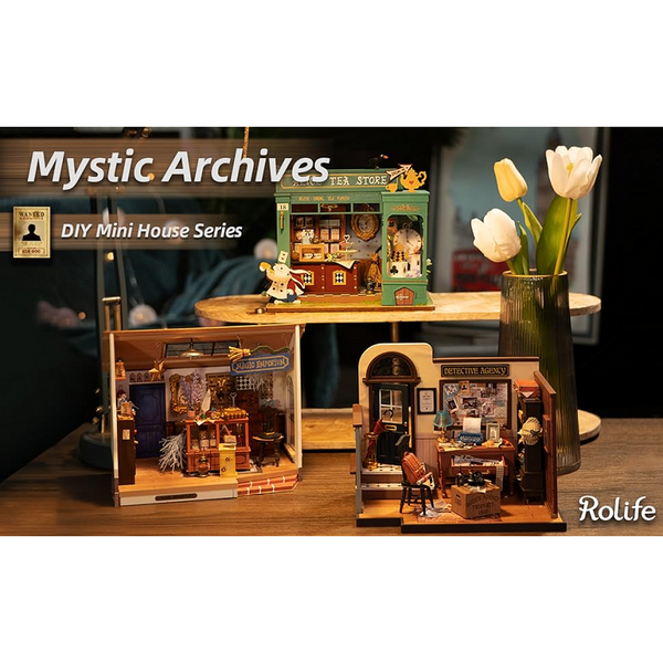 Diy Miniature Dollhouse Mystic Archives Series Diorama Craft Kit Dg155 157 Puzzles