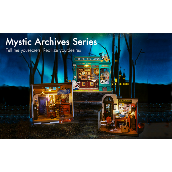 Diy Miniature Dollhouse Mystic Archives Series Diorama Craft Kit Dg155 157 Puzzles