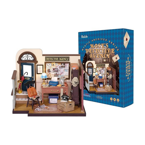 Robotime Diy Miniature Dollhouse Mystic Archives Series Diorama Craft Kit Dg155 157 Puzzles