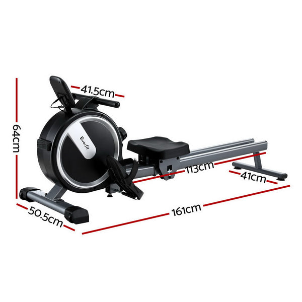 Everfit Magnetic Rowing Machine For Home With App Connect Sports And Fitness Equipment Rowing Machines
