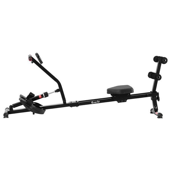 Everfit Hydraulic Rowing Machine Rower 12 Levels Resistance Exercise Fitness Gym Cardio Rowing Machines