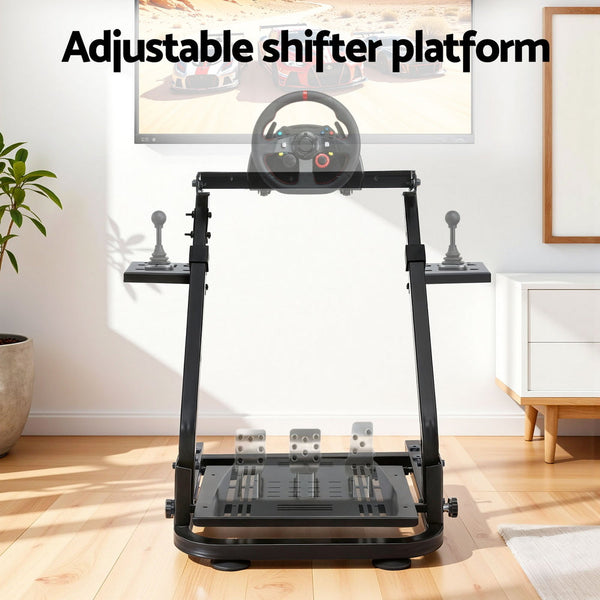 Artiss Racing Simulator Stand Foldable Wheel For Logitech G29 Other Video Game Accessories