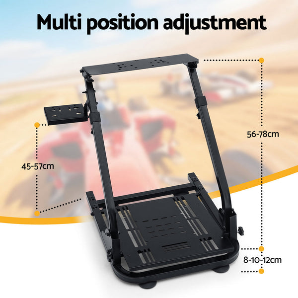 Artiss Racing Simulator Stand Foldable Wheel For Logitech G29 Other Video Game Accessories