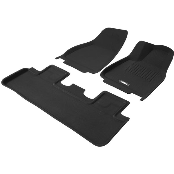 Weisshorn Tesla Model Y Rubber Mats Carpets Front Rear Set Rhd 21 24 Floor Mats Carpets
