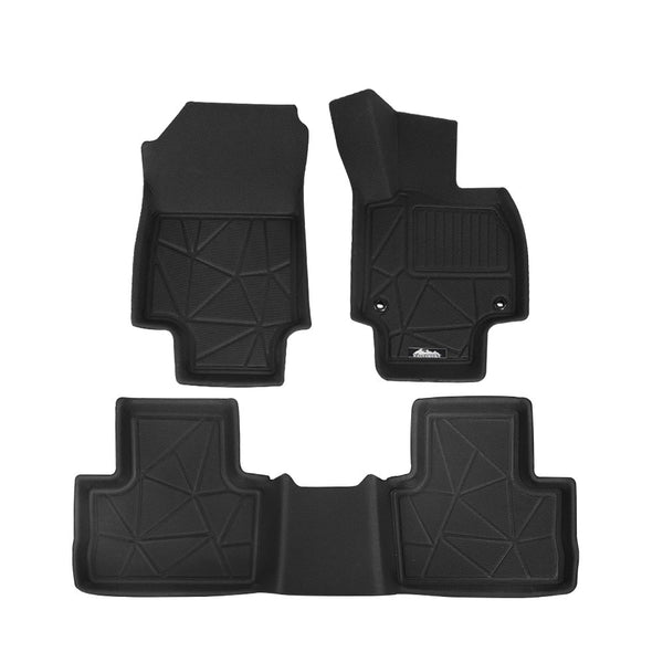 Weisshorn Car Rubber Floor Mats Front And Rear Compatible For Toyota Rav4 2019 2022 Floor Mats Carpets