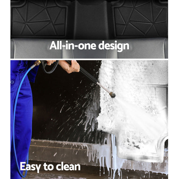 Weisshorn Car Rubber Floor Mats Front And Rear Compatible For Toyota Rav4 2019 2022 Floor Mats Carpets