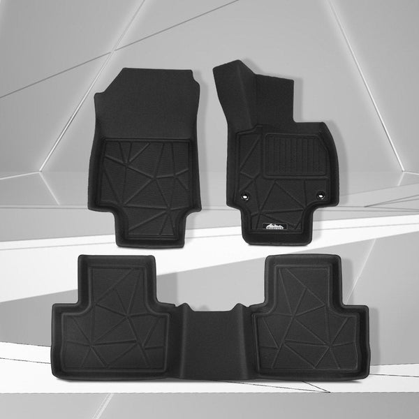 Weisshorn Car Rubber Floor Mats Front And Rear Compatible For Toyota Rav4 2019 2022 Floor Mats Carpets