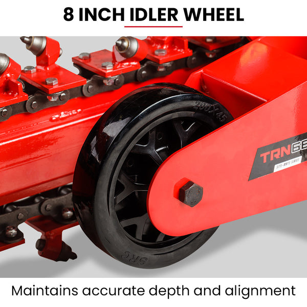 Baumr Ag Baumr Ag Trencher 600Mm / 24" Ditch Digger 4 Stroke Petrol Chain Driven Post Hole Diggers & Augers