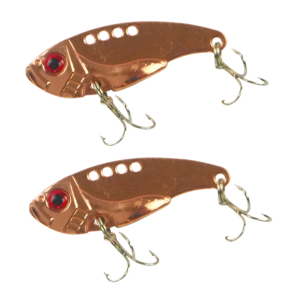 Finesse Metal Blade Red Gold 55Mm 2 Pack Baits & Lures