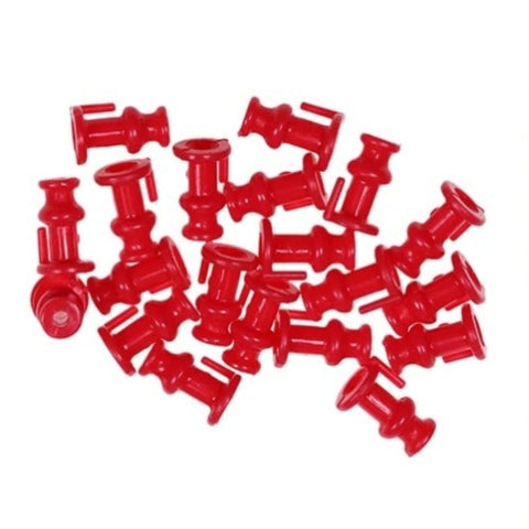 Artizan Red Kabura Skirt Body Qty 50 Baits & Lures