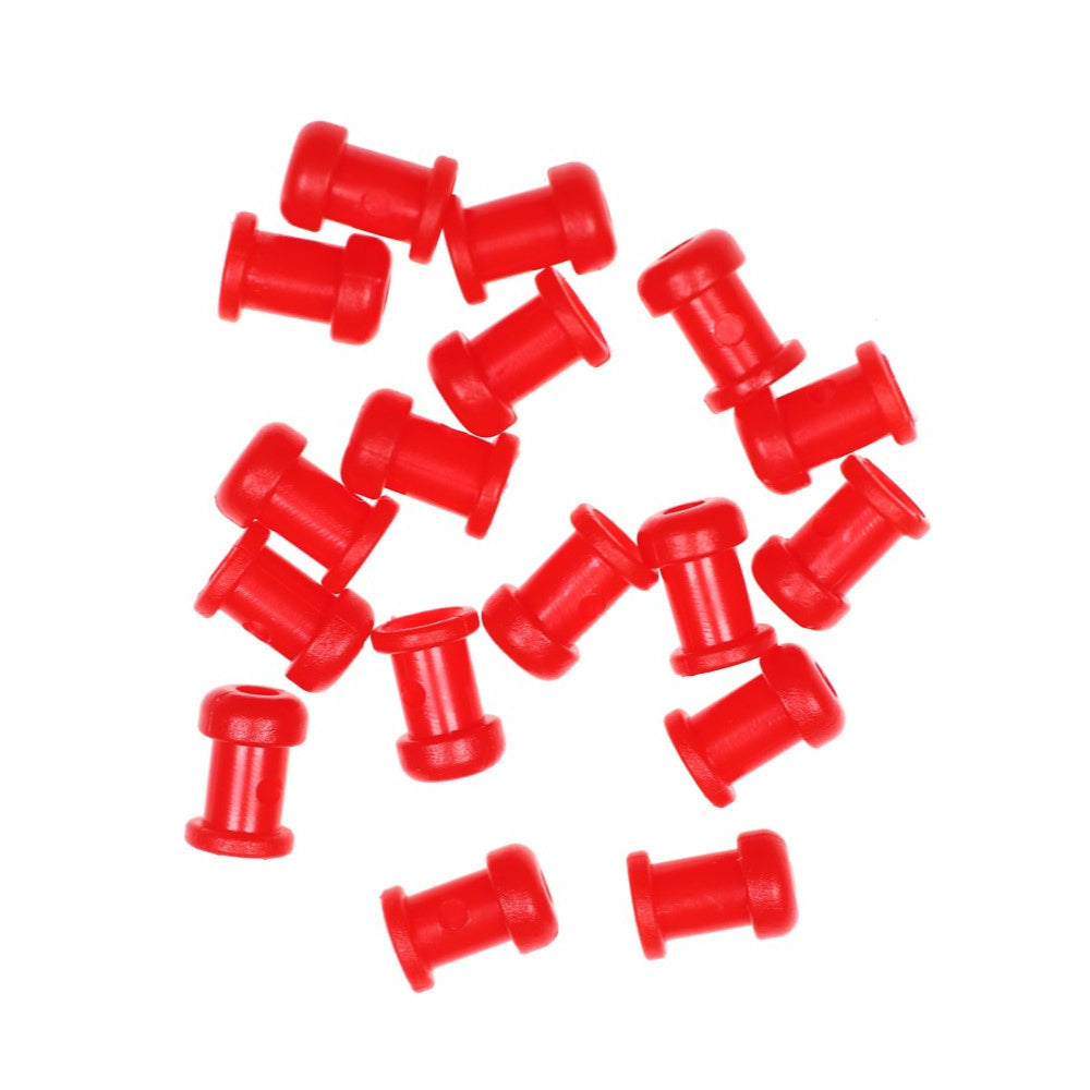 Artizan Red Plastic Skirt Body Qty 50 Baits & Lures