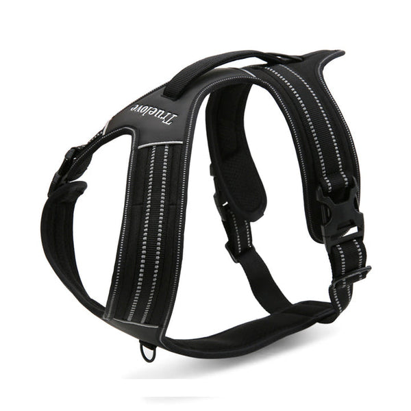 Reflective Heavy Duty Harness Black Xs Harnesses