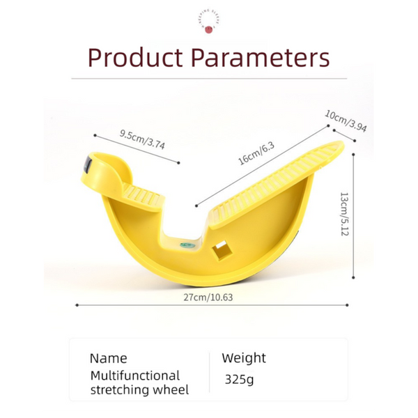 1 Pair Yellow Reinforced Calf Stretcher Slant Board Professional Non Slip Achilles Tendon & Hamstring For Physical Therapy Yoga Fitness Yoga & Pilates