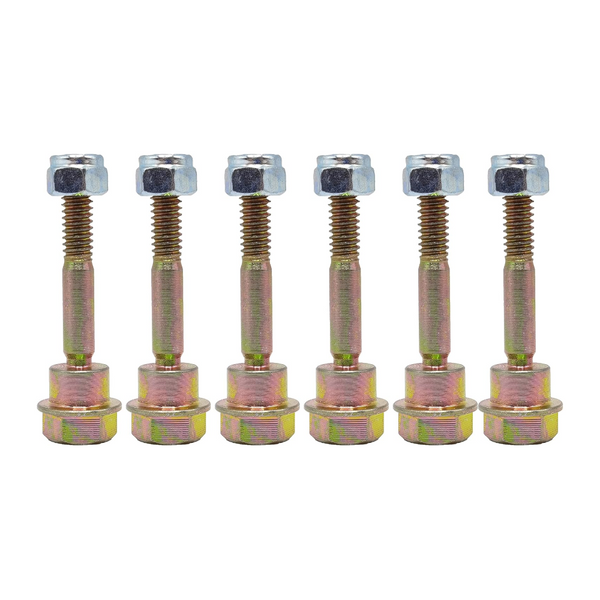 Ipack Of 6 580790401 588077502 Replacement Shear Bolts & Nuts Kit For Husqvarna 539976978 595086601 Stage Snow Blowers/Snow Throwers 570Xp 575Xp 576Xp