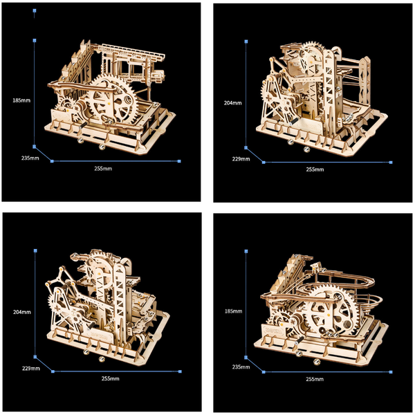 Robotime Rokr Blocks Marble Race Run Maze Balls Track Wooden Puzzle Kit Puzzles