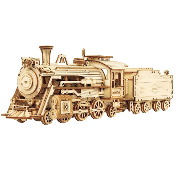 Rokr Train Model 3D Puzzle Toy Assembly Kit For Children Puzzles