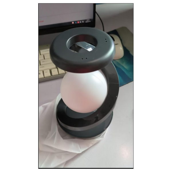 Rotating Moon Desk Lamp With Wireless Charging Sensor Control Table Lamps