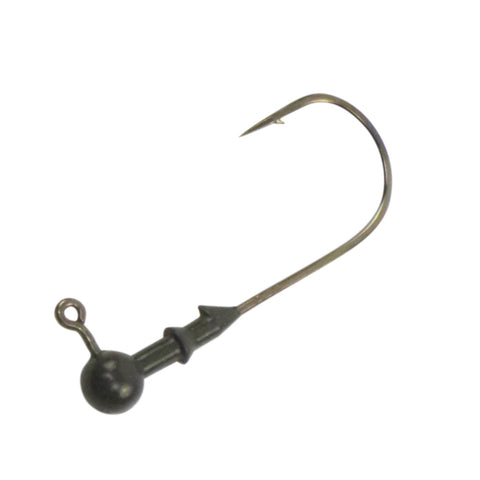 Vike 1/8 Oz Round Tungsten Jig Head Size 3/0 Hook Pack Baits & Lures