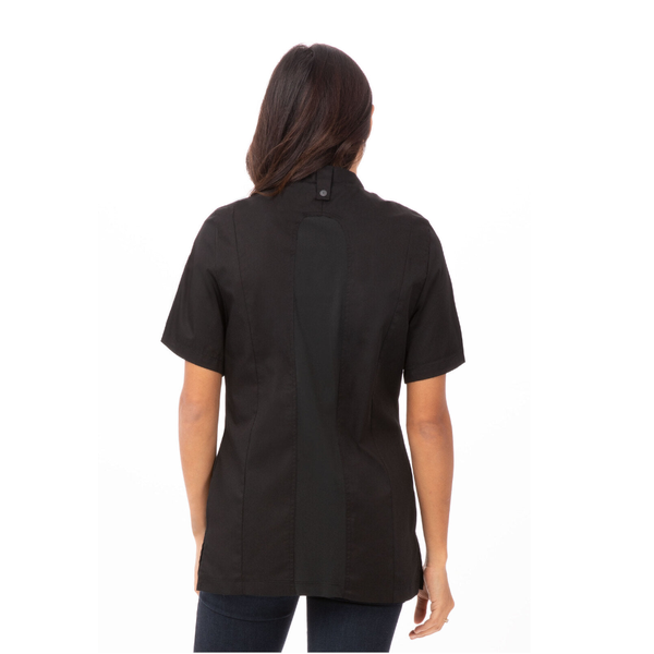 Chef Works Roxby Women's Black Jacket By Chef Coats & Jackets